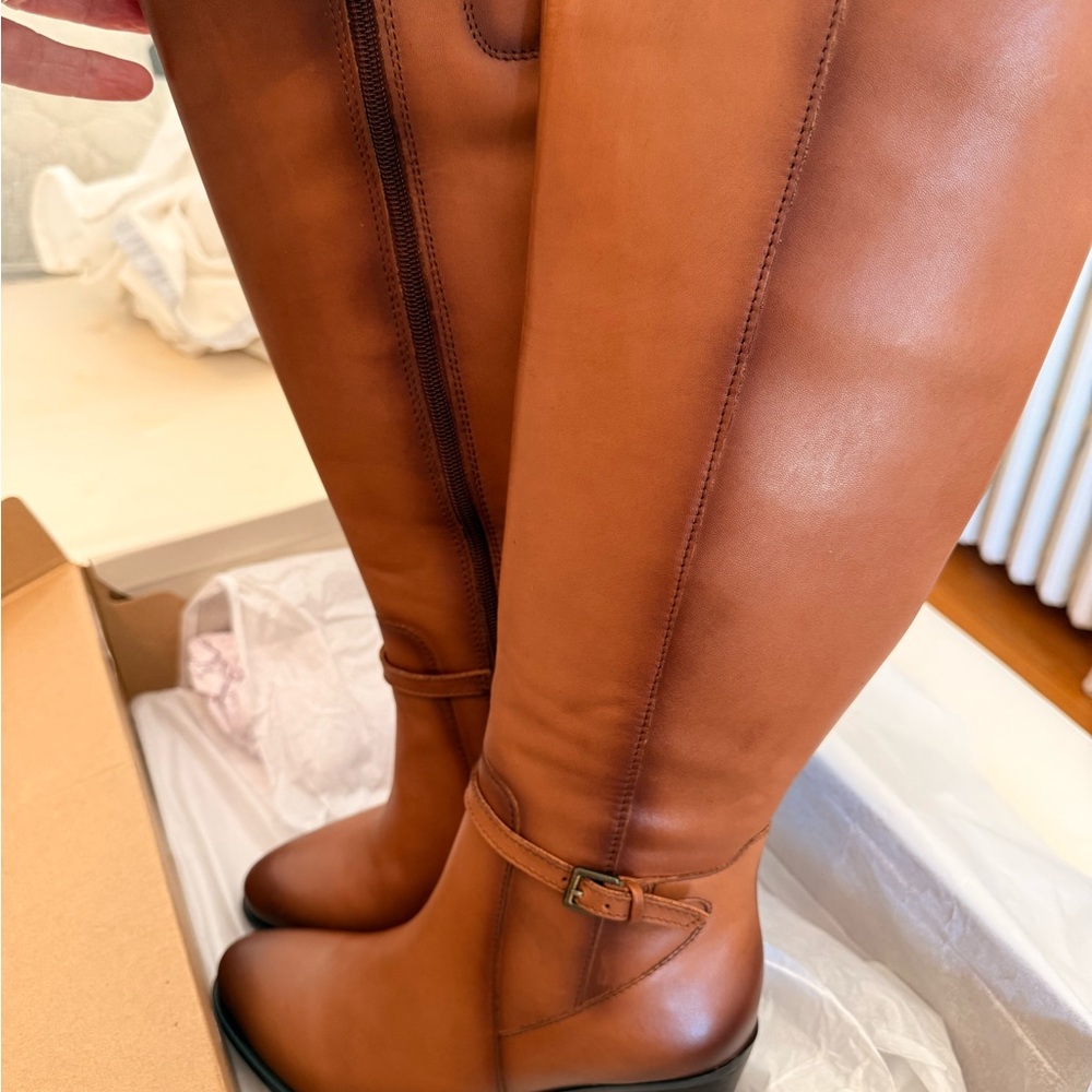 Naturalizer Brown Heeled Boots - Picture 4 of 7